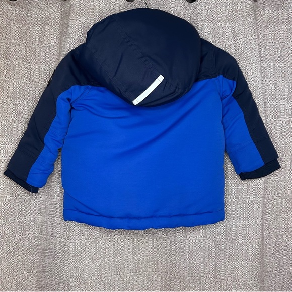 Outdoor Kids Blue & Navy Winter Jacket | Size 2T - Picture 3 of 11